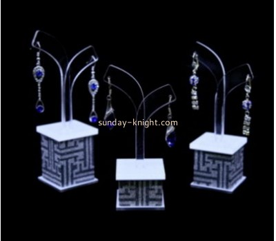 Custom acrylic earring display stands acrylic jewellery stand store display JDK-193