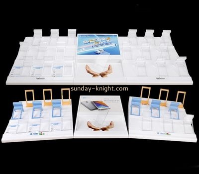 Acrylic display stand manufacturers customize countertop display cell phone stand CPK-053