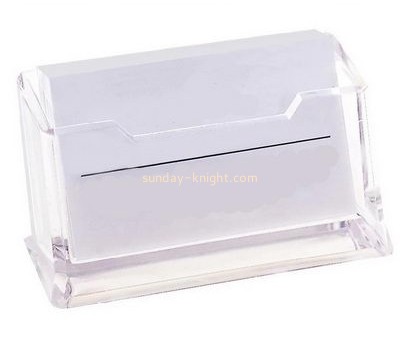 Plastic manufacturers custom acrylic desktop business card holders BHK-428