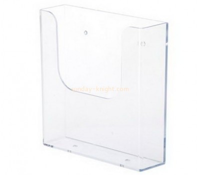 Acrylic plastic manufacturers custom lucite magazine wall holder BHK-434