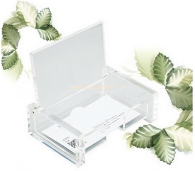 Clear acrylic supplier custom plexiglass luxury business card holder BHK-444