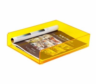 Complete plastic fabricators custom acrylic clear file folder holder BHK-488