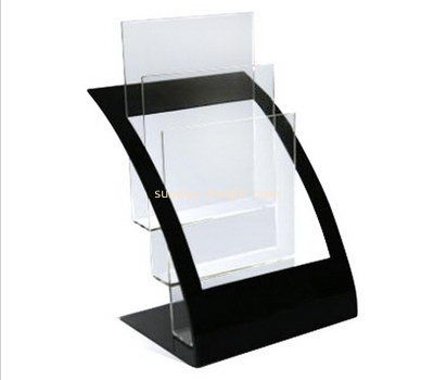Customize lucite standing brochure holder BHK-553