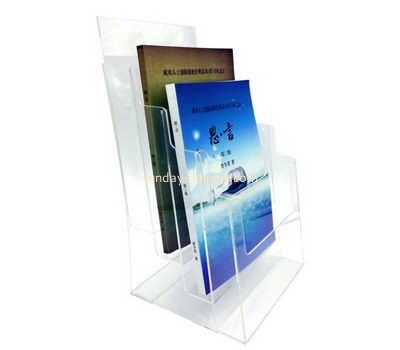 Customize lucite 2 tier brochure holder BHK-557