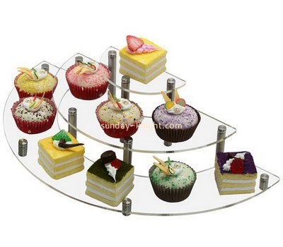 Customize acrylic cupcake stand for wedding display FSK-151
