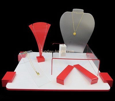 Customize acrylic jewelry display JDK-476