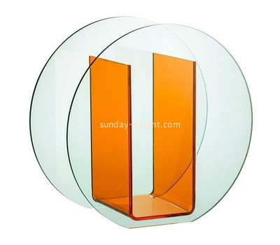 Customize table top plexiglass vase perspex flower box DBK-1349