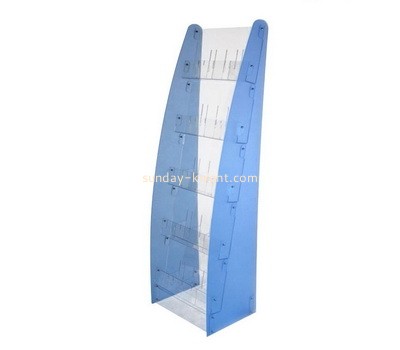 Acrylic supplier customize plexiglass tiered brochure holders BHK-814