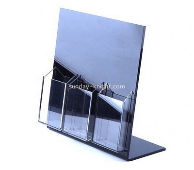 Acrylic factory customize plexiglass desktop brochure holders BHK-818