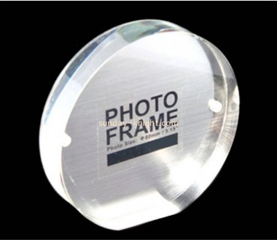 Acrylic round discount picture frames APK-003