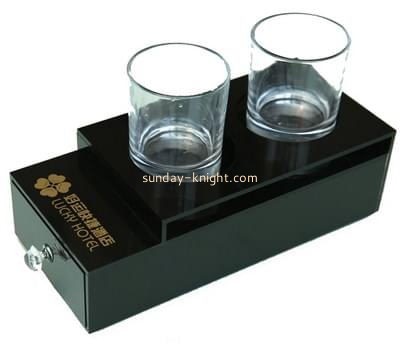 Acrylic products manufacturer custom drawer storage box HCK-053