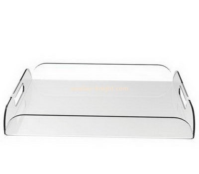 Acrylic display manufacturers custom perspex drink holder tray HCK-059