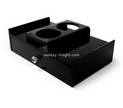 Display box manufacturers custom acrylic box with bottle holder HCK-068