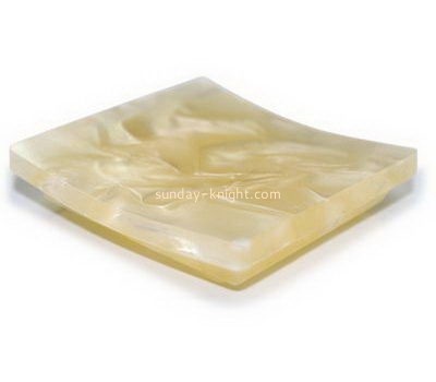 Acrylic plastic manufacturers custom shower soap dish holder HCK-085
