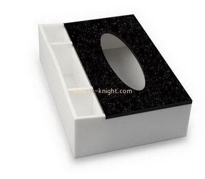 Plastic fabrication company custom acrylic box for tissues HCK-119