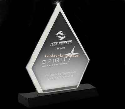 Plexiglass manufacturer customized acrylic trophies and awards ATK-044