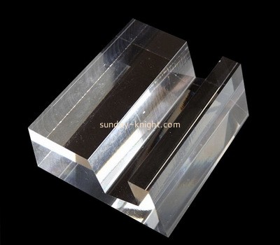 Custom laser cutting plexiglass block CAK-191