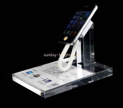 China acrylic manufacturer customize mobile phone security display stands for sale CPK-069