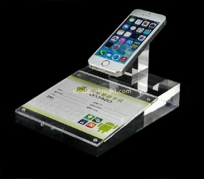 Acrylic display stand manufacturers customize mobile phone security display stands for exhibitions CPK-074
