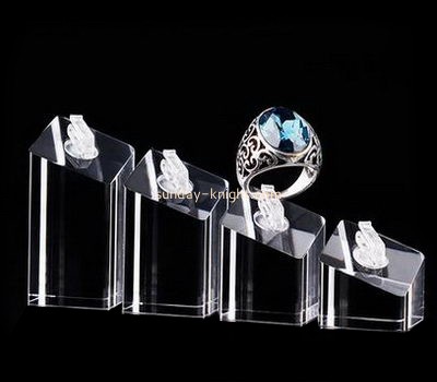 Clear lucite jewellery display stands for ring JDK-027