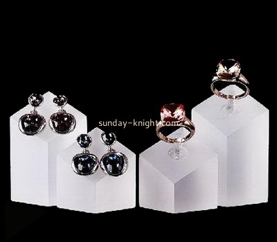 China factory customized acrylic block ring display jewellery display JDK-045