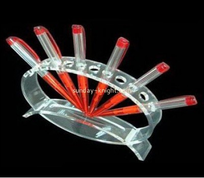 Acrylic plastic supplier customized acrylic cute pen holder stand ODK-127