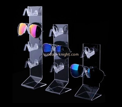 Bespoke tiered clear acrylic eyeglass display SDK-046