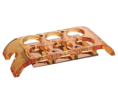 Lucite manufacturer customized shot glass rack holder WDK-049