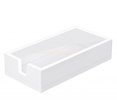 Custom acrylic napkin towel holder tray plexiglass napkin holder tray STK-246