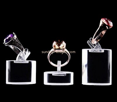 Supplying clear plastic display stands shop display stands jewelry ring stand JDK-068