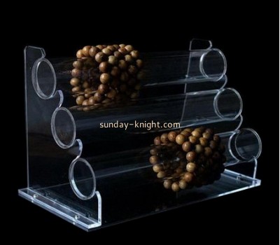 Customized acrylic jewelry display tiered countertop display plexiglass display stands for bracelet JDK-123