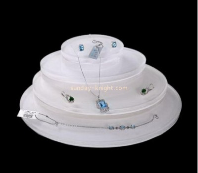 Wholesale jewelry displays acrylic shop display stands necklace and earring display JDK-197