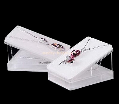 Customized acrylic jewellery display jewelry stands and displays necklace display JDK-232