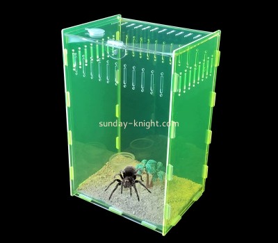 Acrylic display supplier custom plexiglass tarantula enclosure tank PCK-124