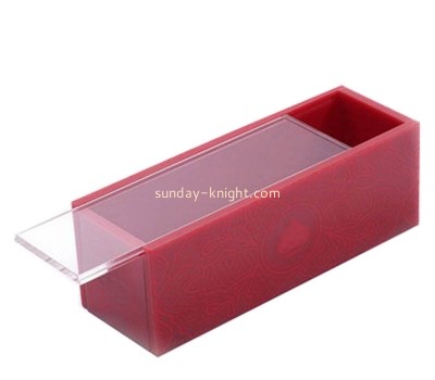 Acrylic boxes supplier custom perspex sliding lid gift box DBK-1411