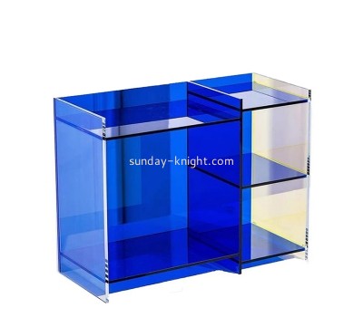 Perspex products supplier custom acrylic perfume cosmetics skin care products shelf AFK-342