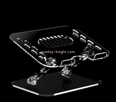 Plexiglass item supplier custom acrylic adjustable laptop stand for desk CPK-133