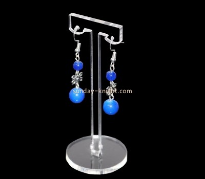 Plexiglass products manufacturer custom acrylic earrings display rack JDK-718