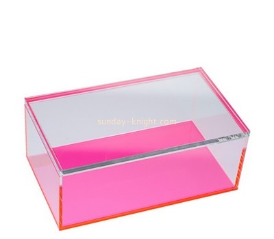 Perspex products manufacturer custom acrylic anti-dust display box DBK-1419