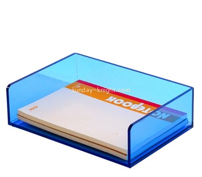 Acrylic item manufacturer custom perspex tabletop organizer holder BHK-848