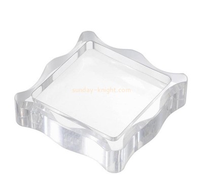 Acrylic item manufacturer custom perspex soap holder block ABK-229