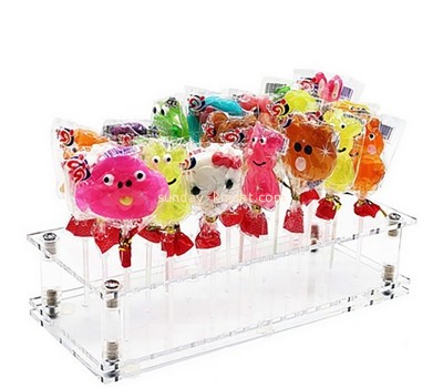 Lucite item manufacturer custom acrylic birthday party candy stand holder FSK-211