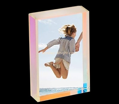 Plexiglass item supplier custom acrylic mini frames for desktop APK-068