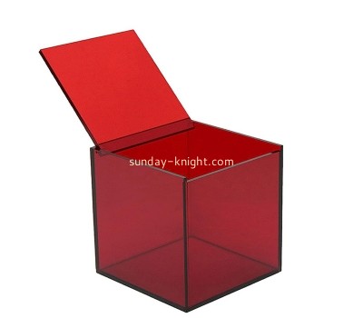 Plexiglass box supplier custom acrylic coffee pod holder box AHK-065