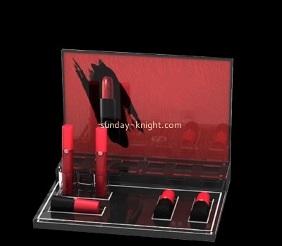Custom acrylic lip glaze makeup promotion booth DMD-485