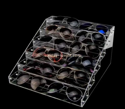 Custom acrylic 6 tiers sunglasses display holder SDK-086