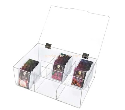 Custom acrylic tea bag storage box AHK-069