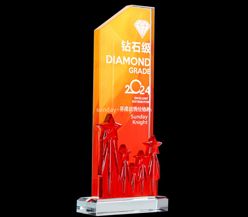 Acrylic display stands