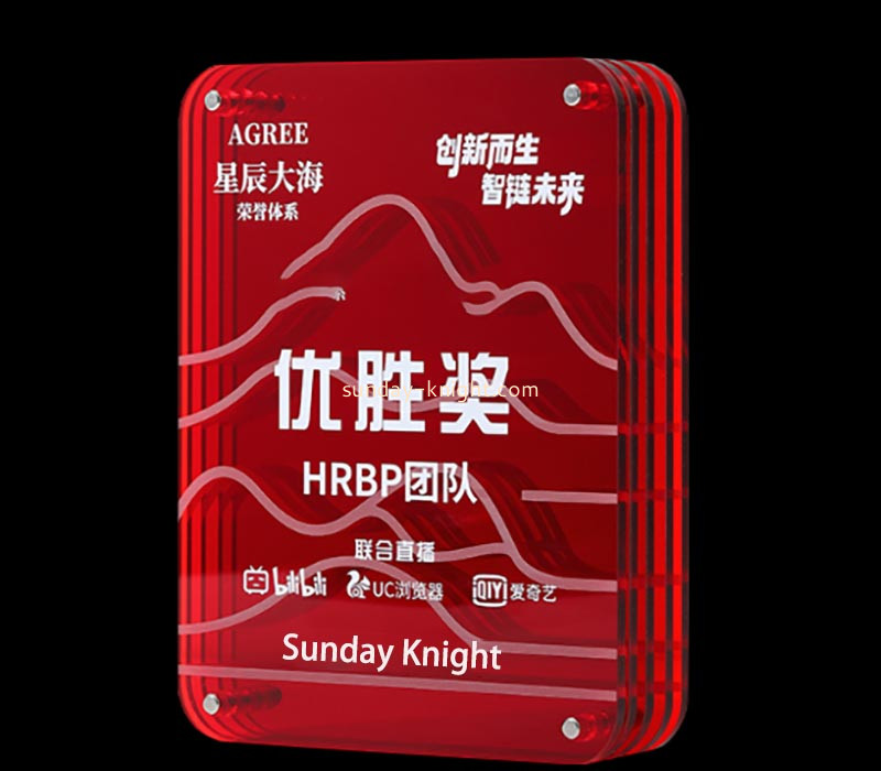 Acrylic display stands