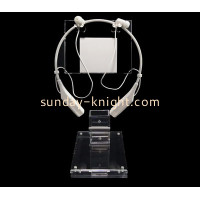 What are the advantages of plexiglass display stands compared to glass displays?